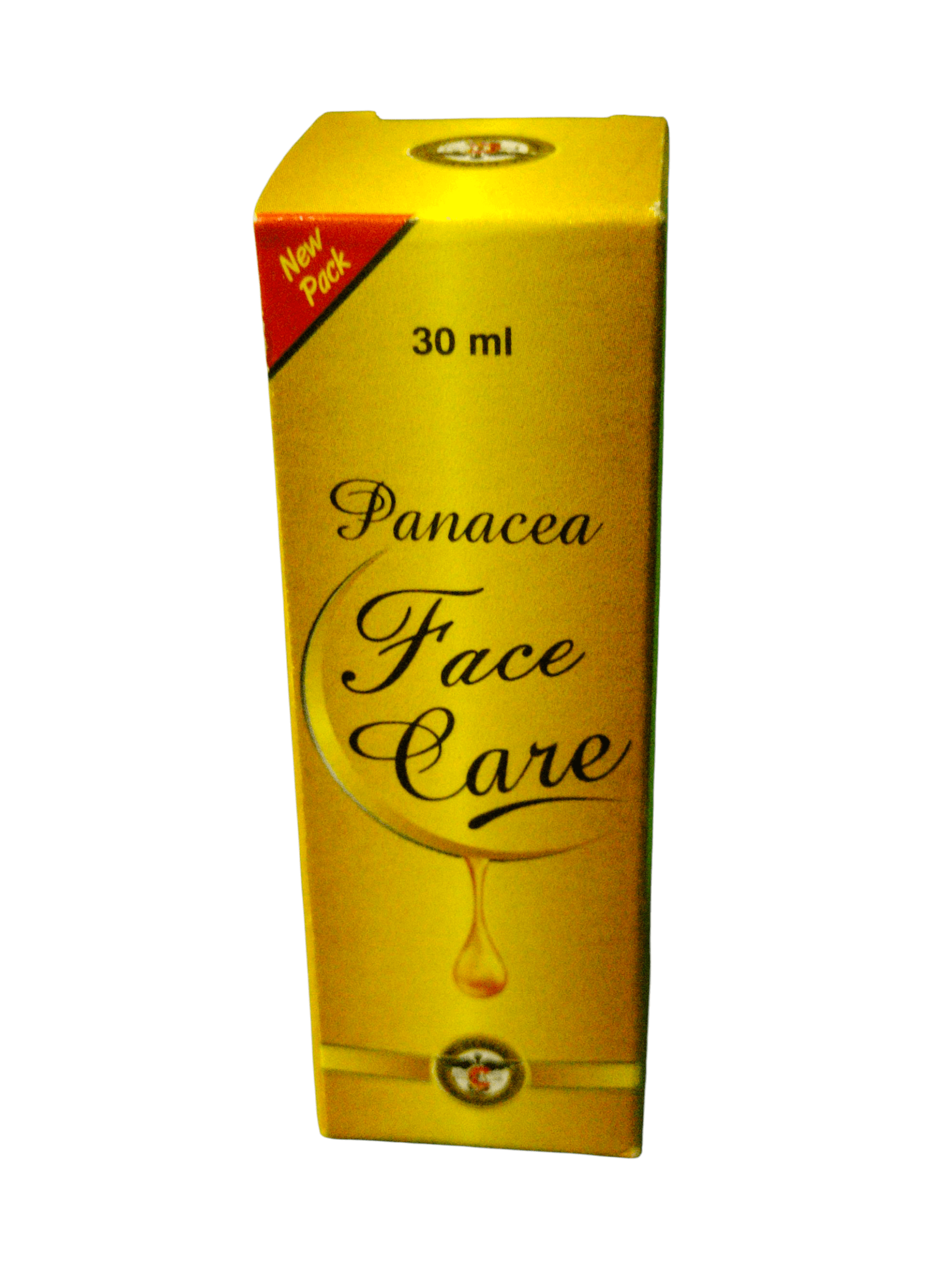 BC GERMAN PANACEA FACE CARE LOTION 30ML packaging with bright yellow box and 30ml label.