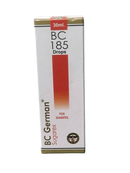 BC GERMAN 185 DIABETES DROPES HOMEOPATHIC MEDICINE 30ML packaging for diabetes support