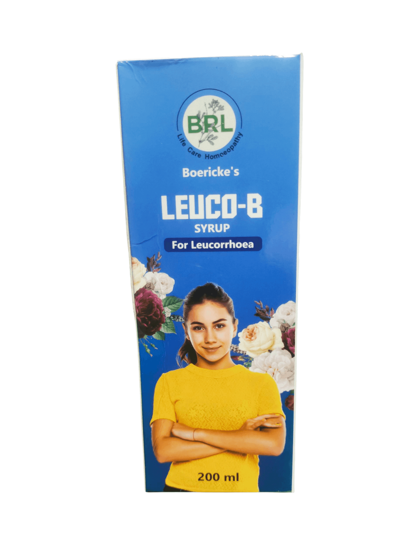 BRL LUCO-B SYRUP USE FOR LEUCORRHOEA HOMEOPATHIC MEDICINE 200ML.