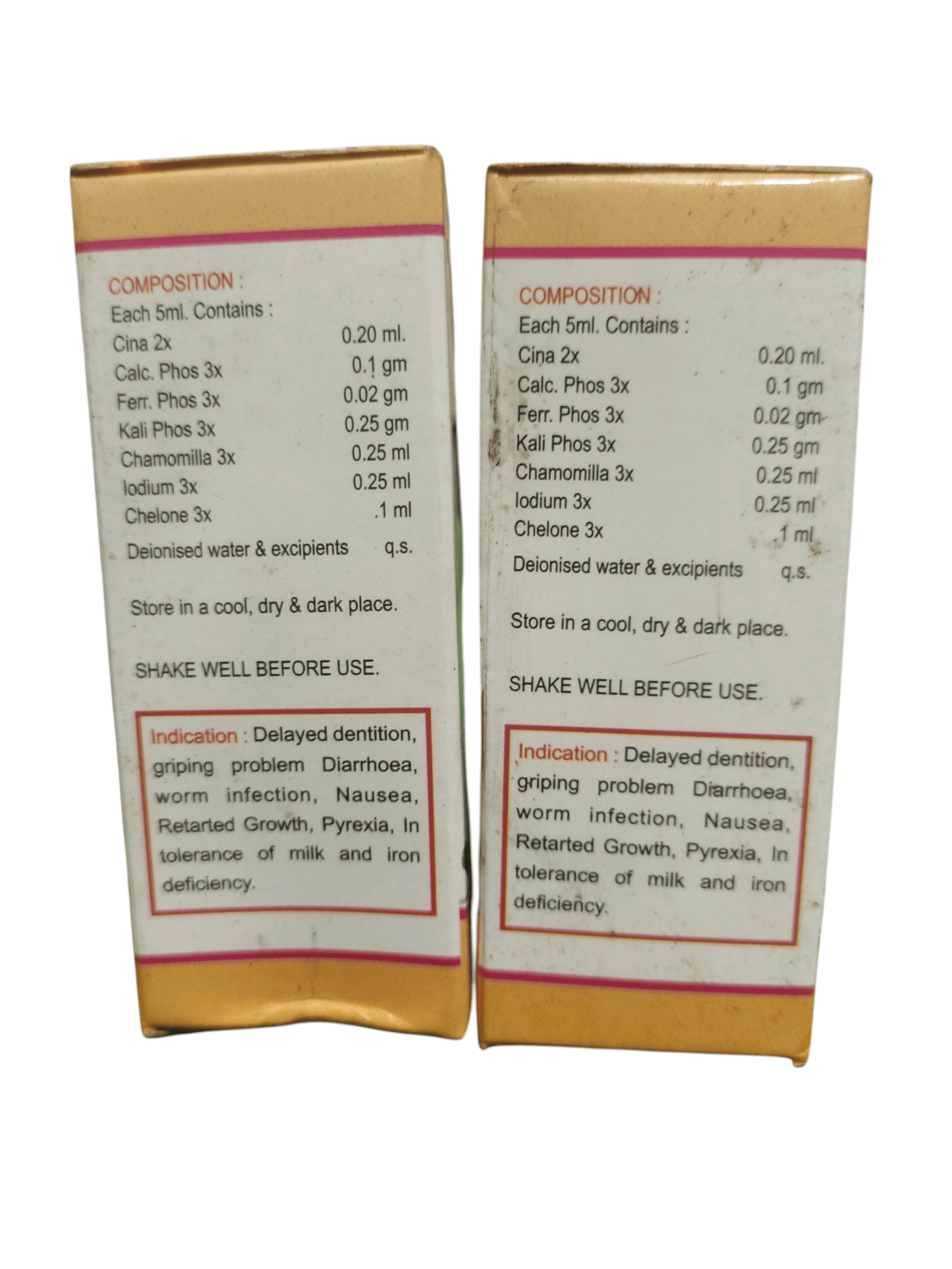 BRL IMPROVIT FOR PROPER GROWTH HOMEOPATHIC MEDICINE 30ML (PACK OF 2) packaging showing ingredients and usage instructions.