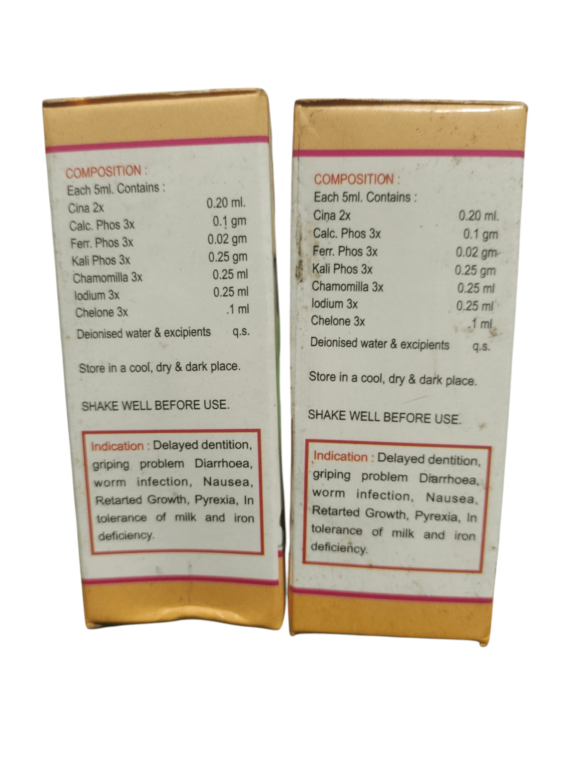 BRL IMPROVIT FOR PROPER GROWTH HOMEOPATHIC MEDICINE 30ML (PACK OF 2) packaging showing ingredients and usage instructions.