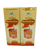 BRL BOERICOZYME SYRUP FOR PROPER DIGETION HOMEOPATHIC MEDICINE 200ML product packaging image.