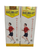 BRL RHEUMA-VIT SYRUP HOMEOPATHIC MEDICINE 450ML packaging for joint and muscular pain relief