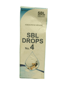 SBL Drops No. 4 packaging on a white background