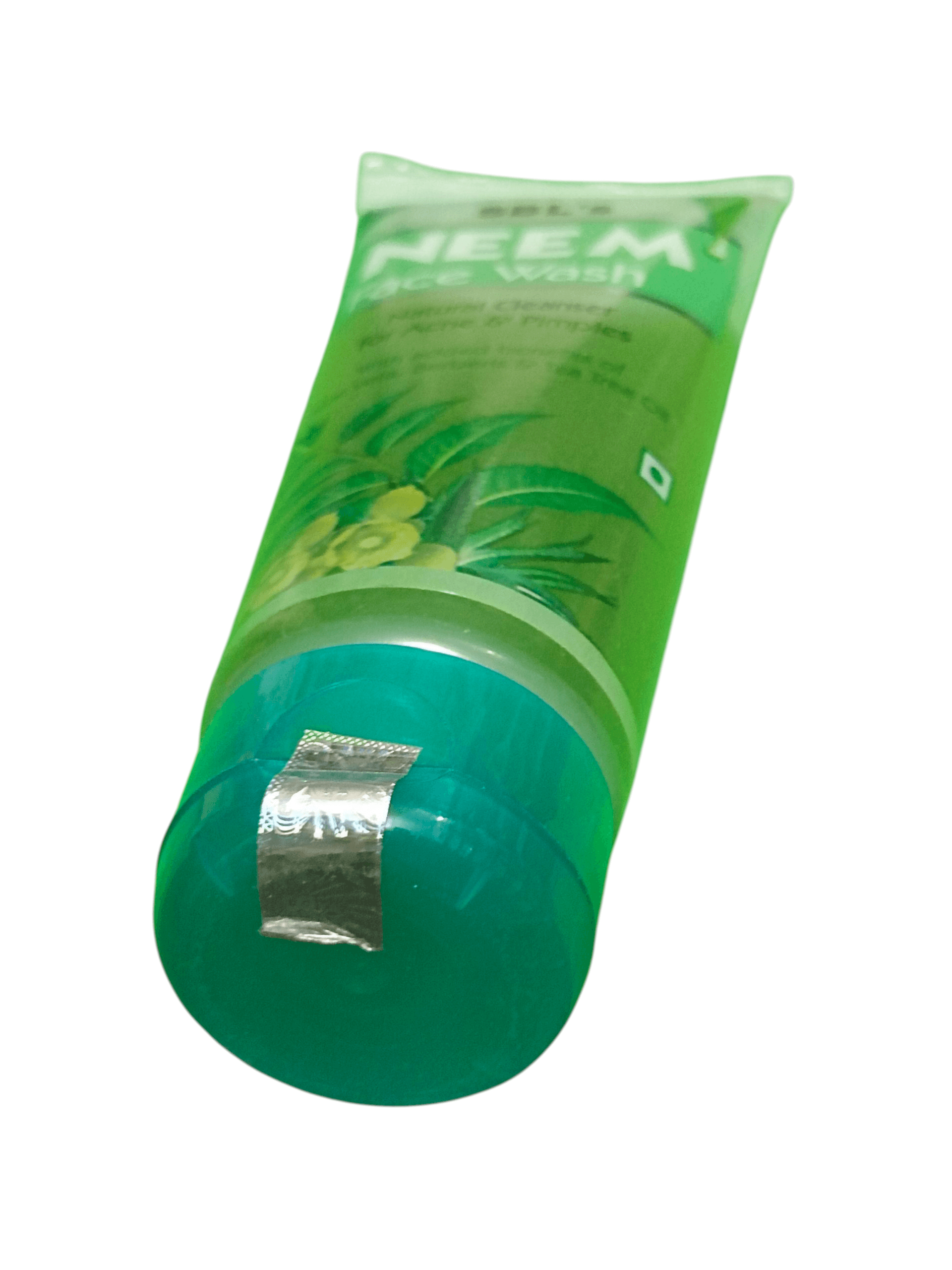 SBL NEEM FACE WASH HOMEOPATHIC MEDICINE 100ML tube showing natural ingredients for clear skin.
