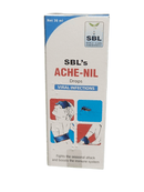 SBL ACHE-NIL DROPS FOR VIRAL IONFECTION HOMEOPATHIC MEDICINE 30ML packaging, helps fight viral infections.
