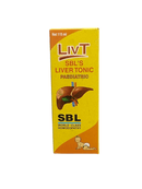 SBL LIV-T LIVER TONIC PAEDIATRIC HOMEOPATHIC MEDICINE 115ML in yellow packaging for children's liver health.