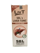 SBL LIVT SUGAR FREE LIVER TONIC HOMEOPATHIC MEDICINE 180ML product packaging image