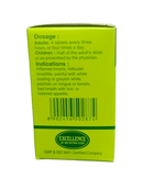 SBL BIOCOMBINATION  NO. 10 ENLARGED TONSILS TABLETS HOMEOPATHIC MEDICINE 25G dosage and indications on the box.