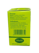 SBL BIOCOMBINATION NO. 7 SUGAR RELIEF TABLETS HOMEOPATHIC MEDICINE 25G dosage and indications details on packaging.