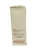 KRIG'S PHYTOLACCA BERRY 2X TABLETS HOMEOPATHIC MEDICINE 25G dosage instructions on packaging side.