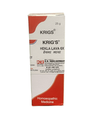 KRIG'S HEKLA LAVA 6X TABLETS HOMEOPATHIC MEDICINE 25G packaging image