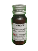KRIG'S BARYTA CARBONICA 3X TABLETS HOMEOPATHIC MEDICINE 25G in a clear bottle with label.