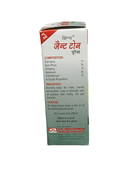 KRIG'S GENT TONE DROPS HOMEOPATHIC MEDICINE 30ML packaging with ingredient details and usage instructions.