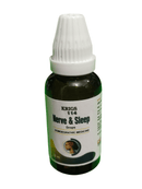 KRIG'S 114 NERVE & SLEEP DROPS HOMEOPATHIC MEDICINE 30ML bottle for stress and insomnia relief.