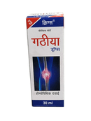 KRIG'S GATHIA DROPS HOMEOPATHIC MEDICINE 30ML for joint pain relief and inflammation.