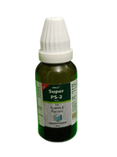 KRIG'S Super PS-2 Drops For Eczema & Psoriasis Homeopathic Medicine 30ML bottle.