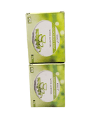 KRIG'S GLYCERINE SOAP WITH ALOEVERA 75G (PACK OF 2) displayed in green packaging with aloe vera visuals.