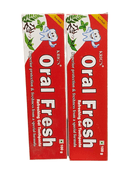 KRIG'S Oral Fresh Toothpaste Homeopathic Medicine 100g (PACK OF 2) - Refreshing Gel Toothpaste for Oral Care