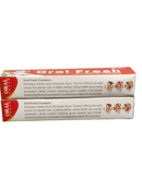 KRIG'S Oral Fresh Toothpaste Homeopathic Medicine 100g (PACK OF 2) packaging details and ingredients listed