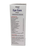 Box of Krigs 178 Eye Care Drops with detailed ingredient list on a white background