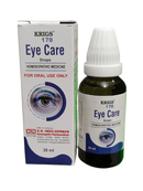 Krigs 178 Eye Care Drops packaging and bottle on a white background