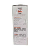 Box of Krigs 123 Skin Drops on a white background