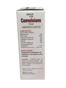 Box of Krigs 133 Convulsions Drops on a white background