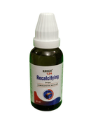 Bottle of KRIGS 134 Recalcifying Drops on a white background