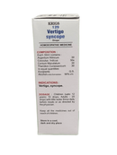 Box of Krigs 129 Vertigo syncope drops on a white background