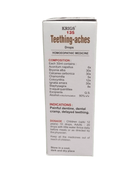 Box of Krigs 135 Teething Aches Drops on a white background