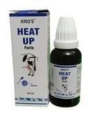 Krig's Heat Up Forte bottle and packaging on a white background