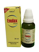 Krig's Enulax Drops packaging and bottle on a white background