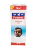 Medicine box with a child's face on a white background