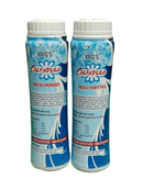 Two containers of Krig's Calendula Prickly Powder on a white background