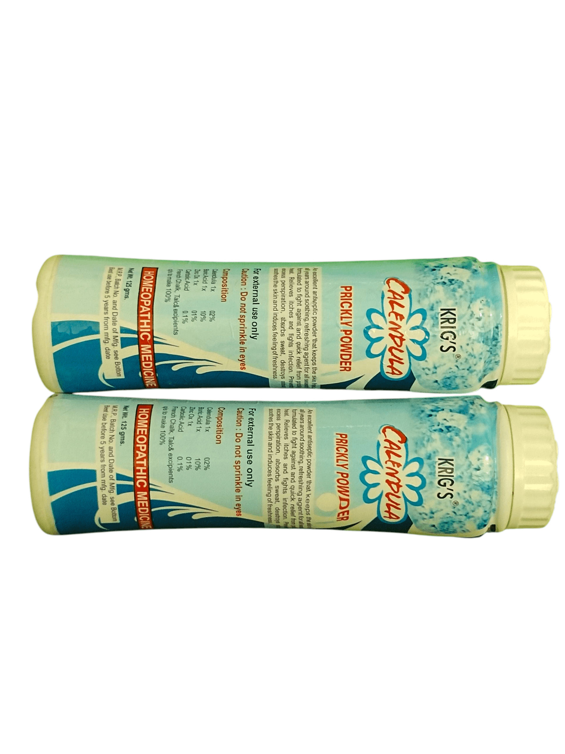 Two Calamine lotion tubes on a white background