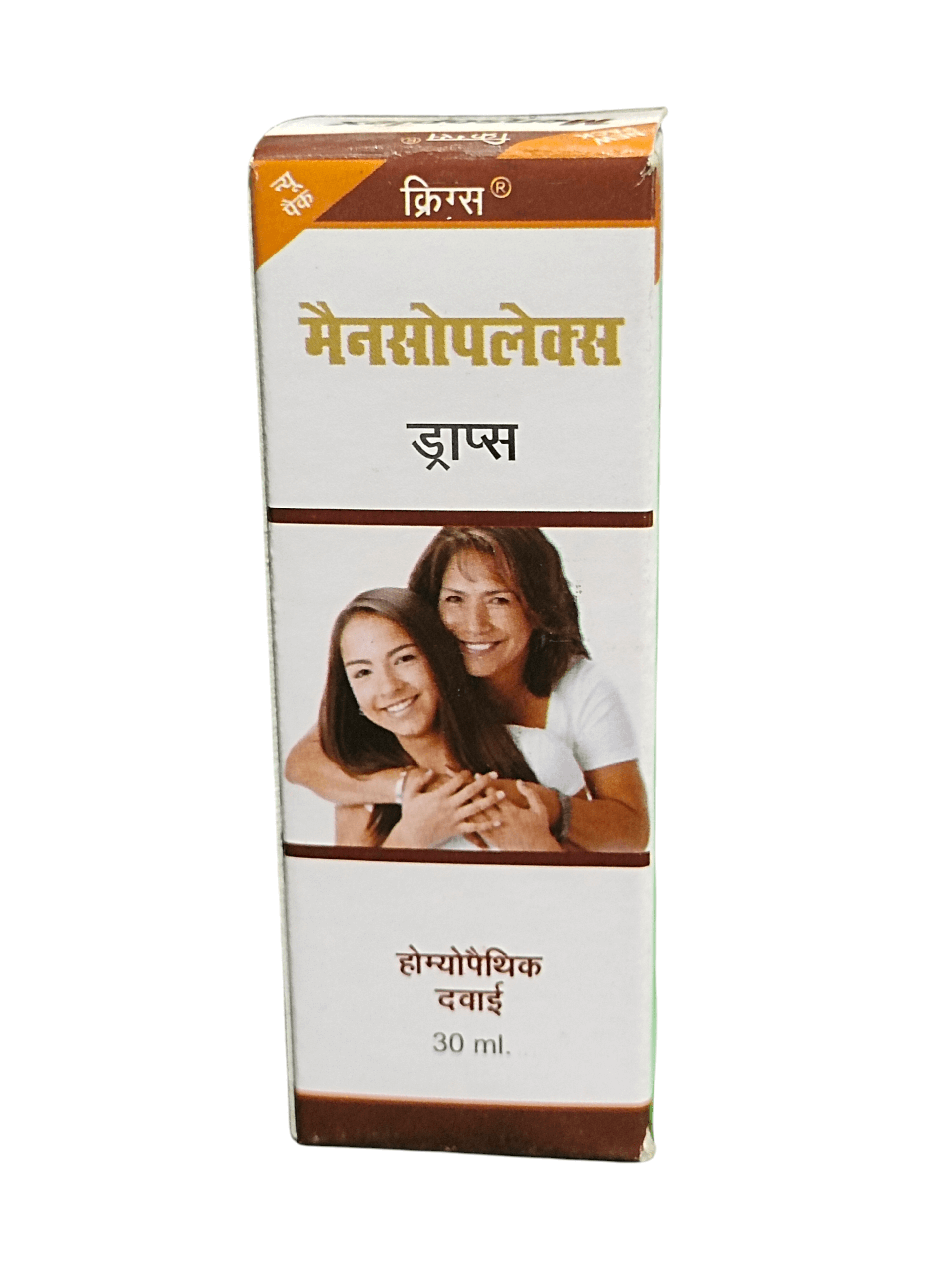 KRIG'S Mensoplex Drops Homeopathic Medicine 30ML for irregular periods, menstrual pain, cramps, and hormonal balance