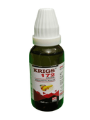 Bottle of Krigs 172 Drops on a white background