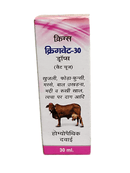 KRIG'S KRIGVET-30 DROPS VET USE HOMEOPATHIC MEDICINE 30ML.