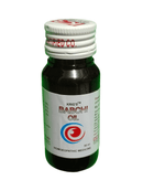 Bottle of Krig's Babchi Oil on a white background