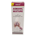 Krig's Asmanil Mixture box for respiratory issues on a white background