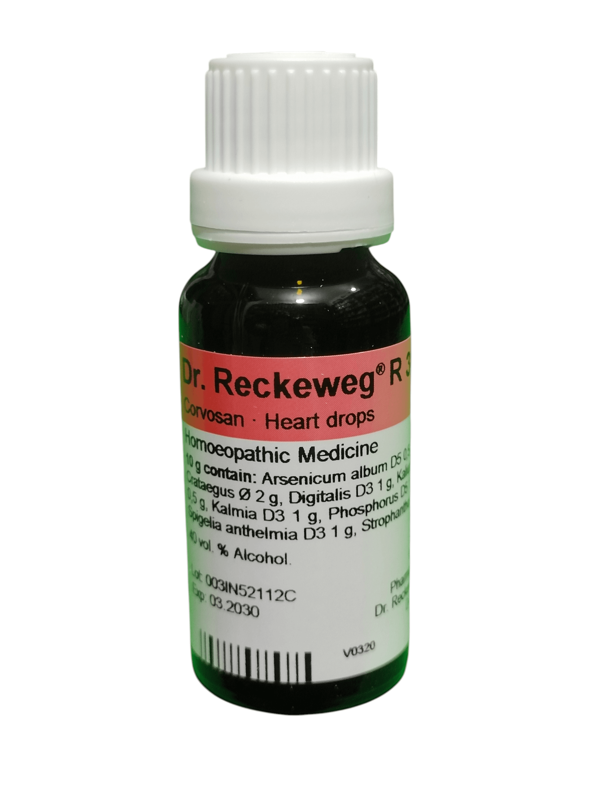 Homeopathic heart medicine Dr Reckeweg R3 Corvosan