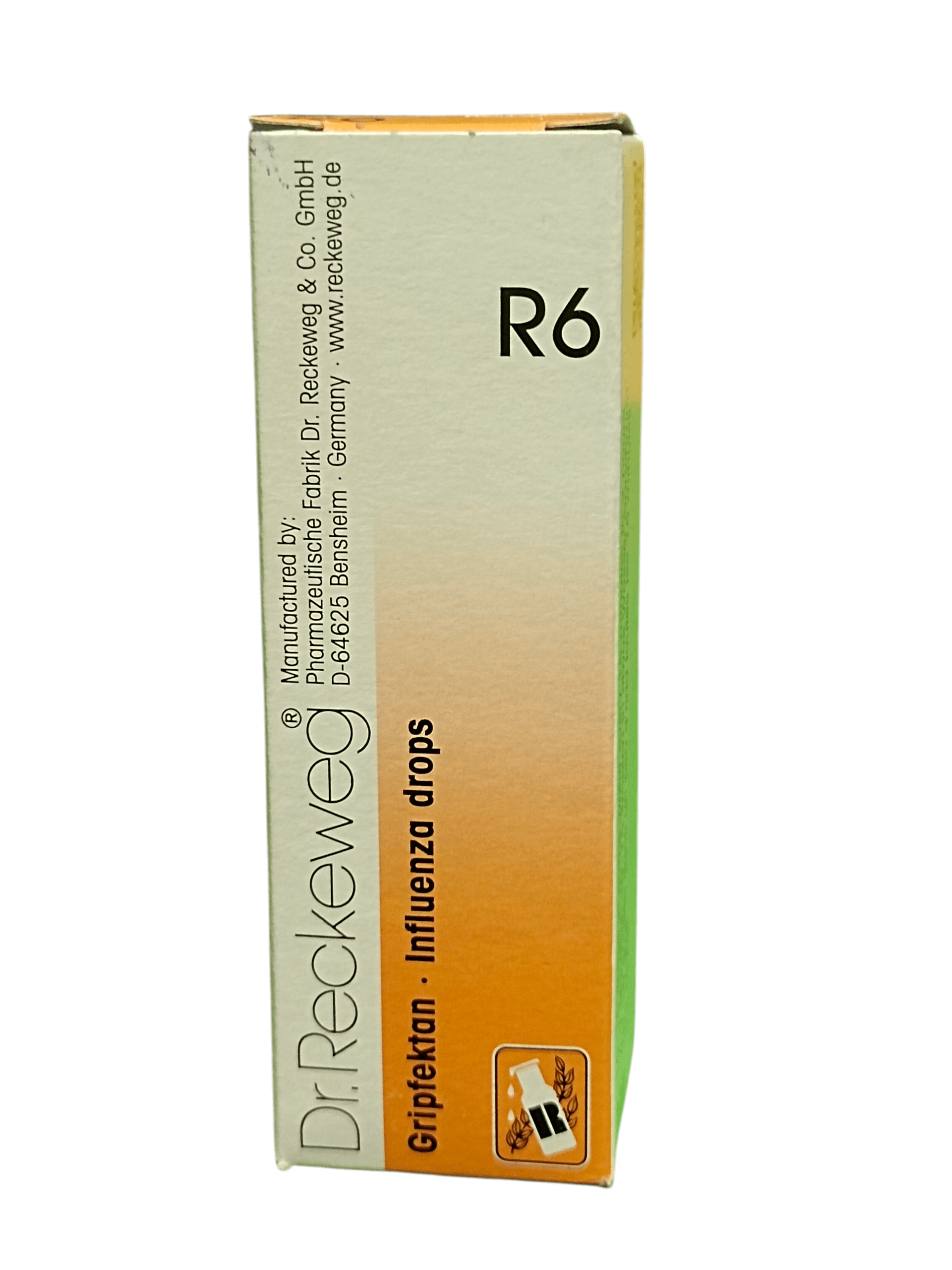 Dr Reckeweg R6 Gripfektan drops for influenza, cold and fever 22ml