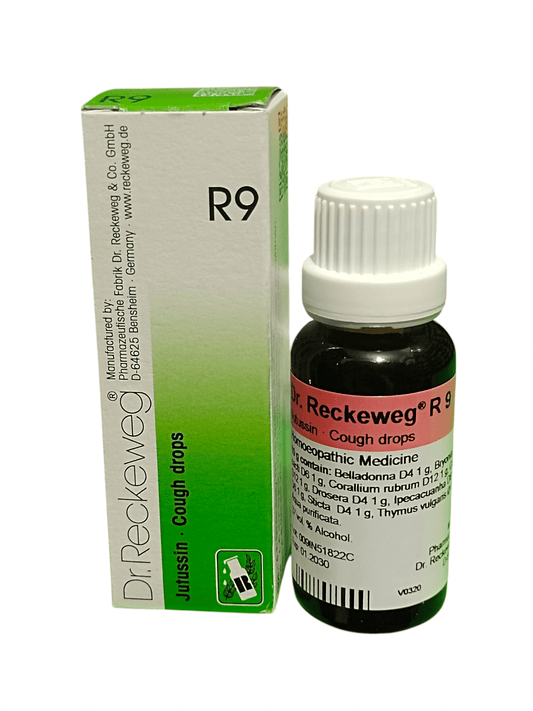 Dr. Reckeweg R9 Jutussin Cough Drops 22ml
