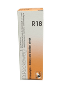 Dr Reckeweg R18 Cystophylin drops for kidney and bladder health 22ml