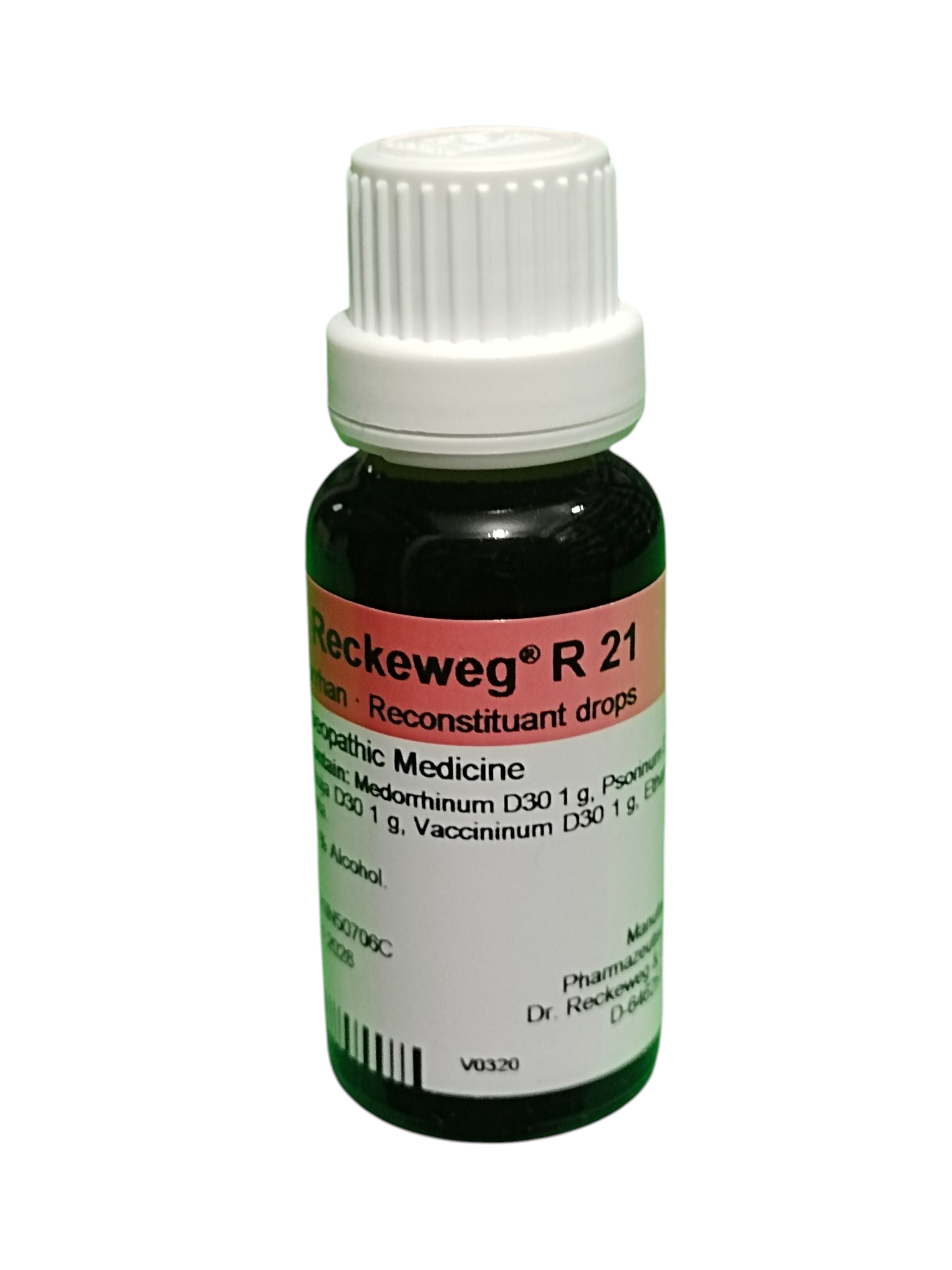 Original Dr Reckeweg R21 Medorrhinum Reconstituant Drops 22ml homeopathic medicine