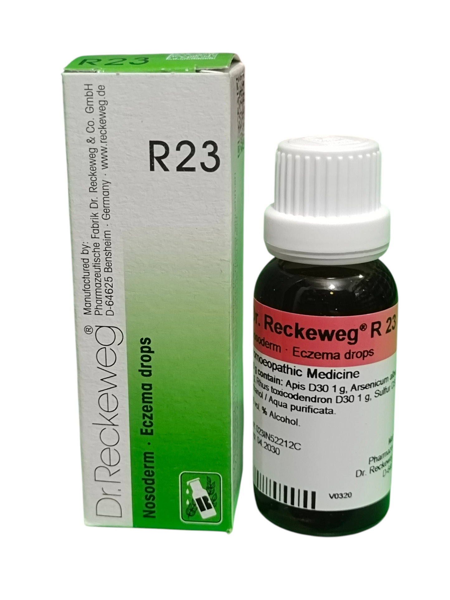 "Dr. Reckeweg R23 Nosoderm Eczema Drops 22ml