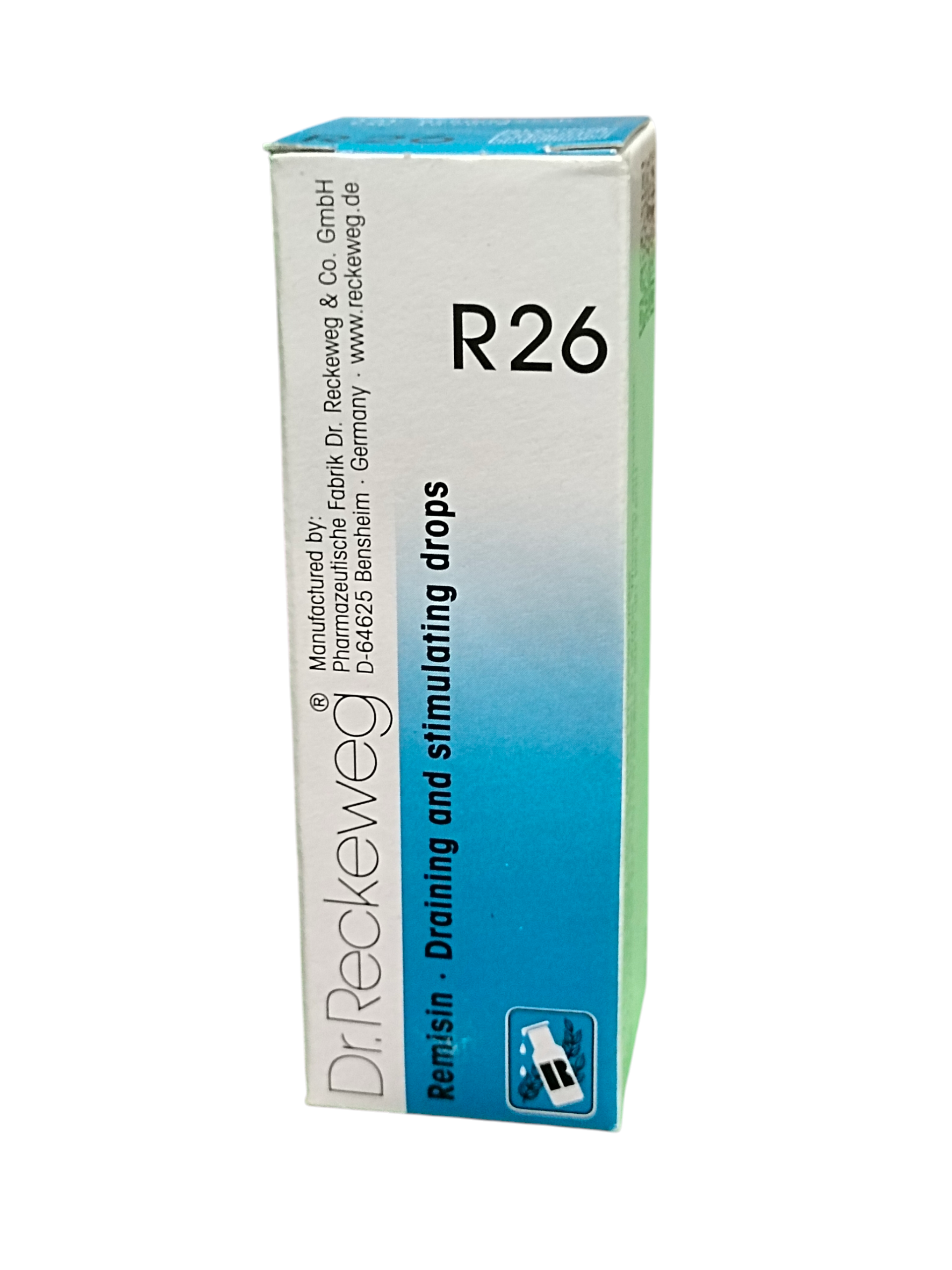 Dr Reckeweg R26 Remisin homeopathic draining drops 22ml