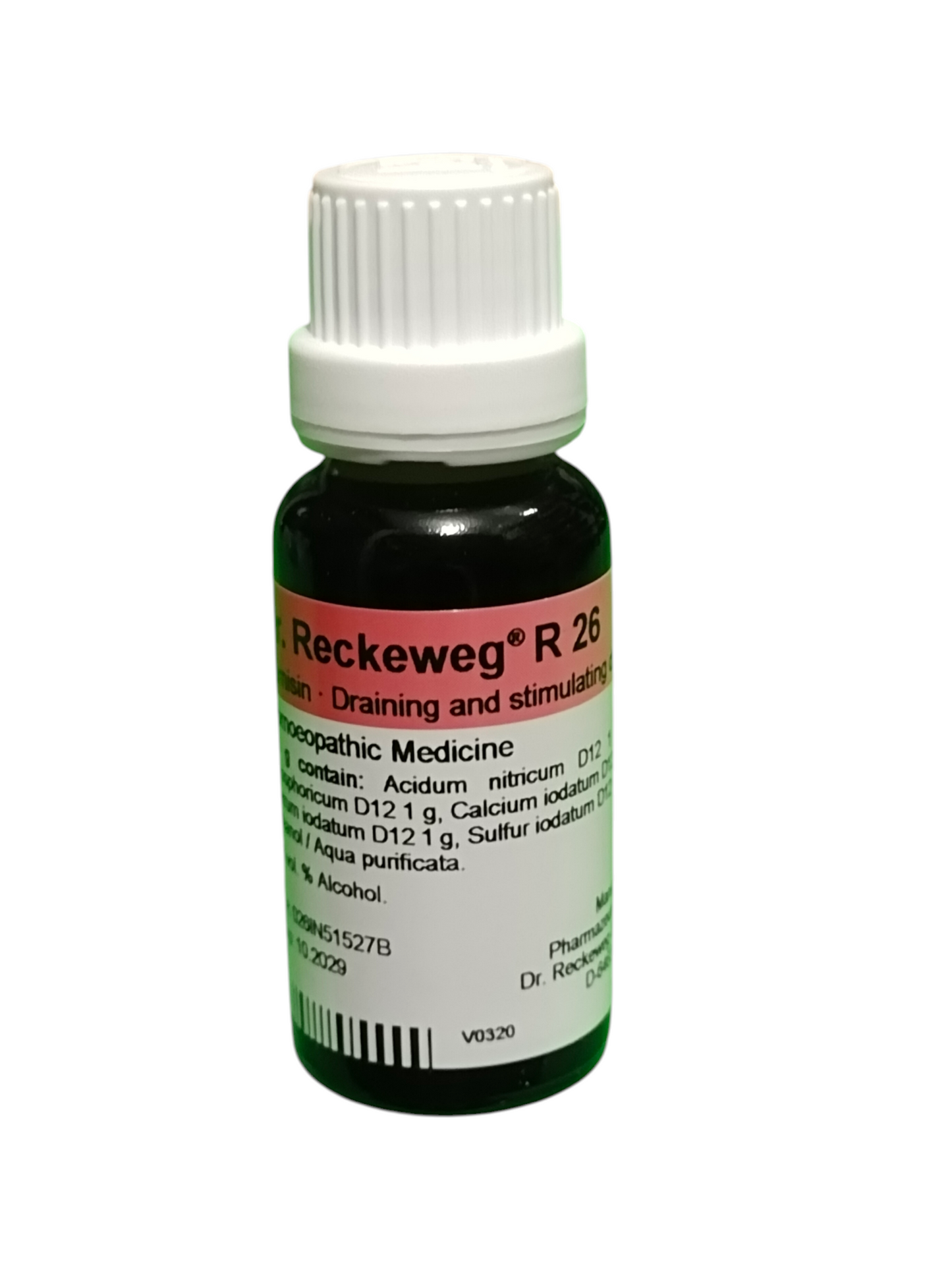 Dr Reckeweg Remisin R26 organ drainage homeopathic medicine