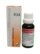 Dr. Reckeweg R34 Calcossin Recalcifying Drops 22ml homeopathic medicine for calcium deficiency and bone strength